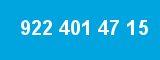 922 401 47 15